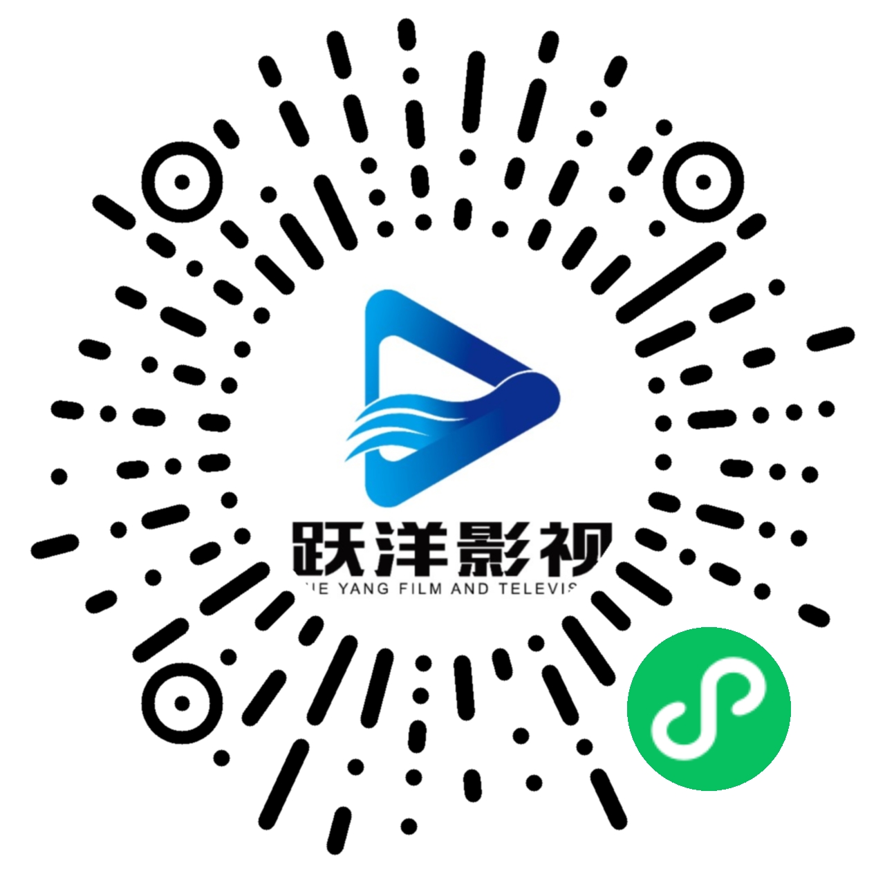 跃洋AI影视小程序二维码
